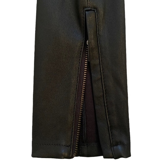 Current Elliot Leather Biker Pant - Picture 10 of 16